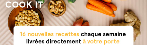 Retrouvez les recettes sur le site de COOKIT!