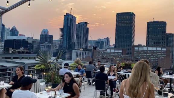 terrasses sur un toit pour profiter de la vue à Montréal