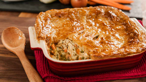 Tourtière québécoise au poulet