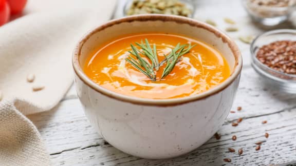 Crème de carotte