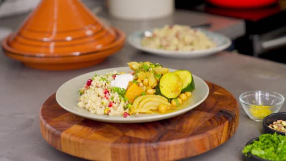 Vendredi : Tajine végétarien à l’orange et au fenouil