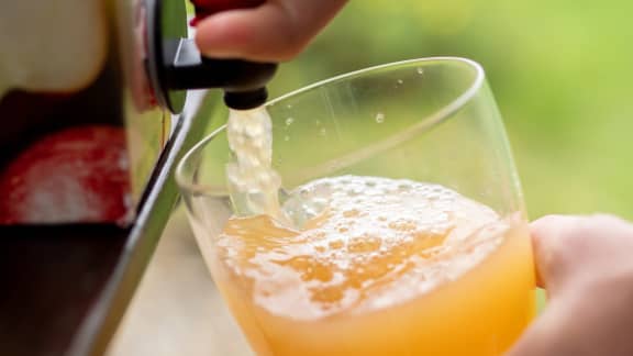 Jus de pommes maison