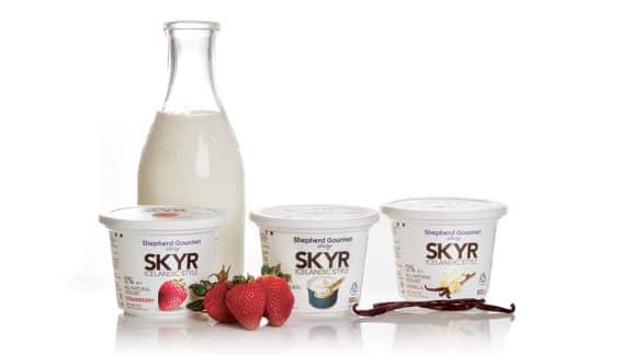 Le skyr: un délicieux yogourt islandais