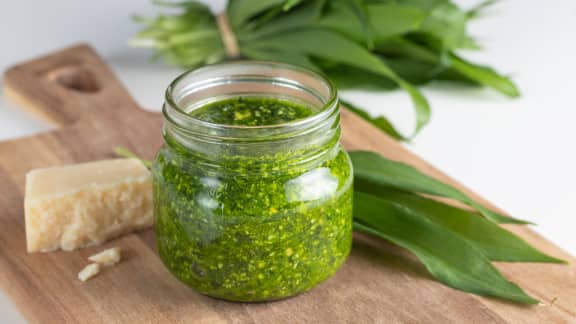 Pesto à la fleur d'ail