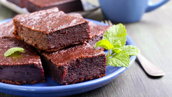 Brownies à la betterave et au chocolat