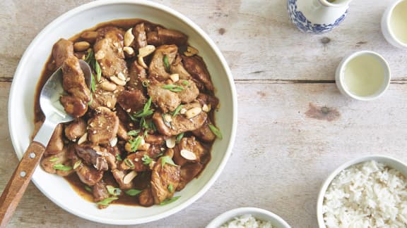 Mercredi : Sauté de porc à la Hunan