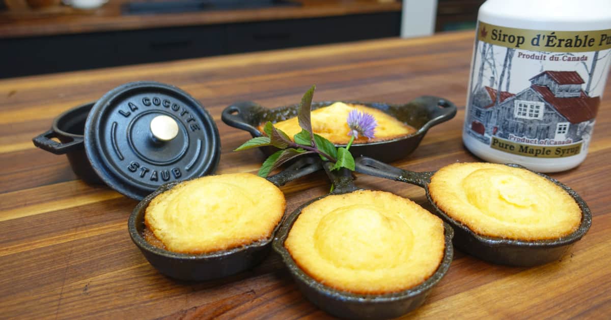 Recette de pouding chômeur sur le BBQ Zeste