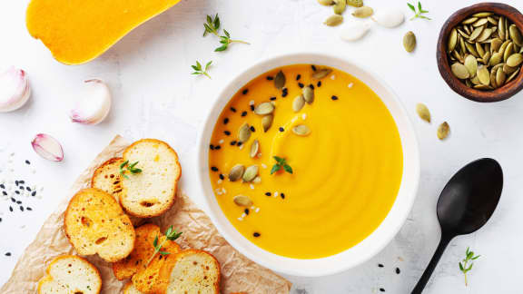 Quelle est la différence entre une soupe, un potage et un velouté ?