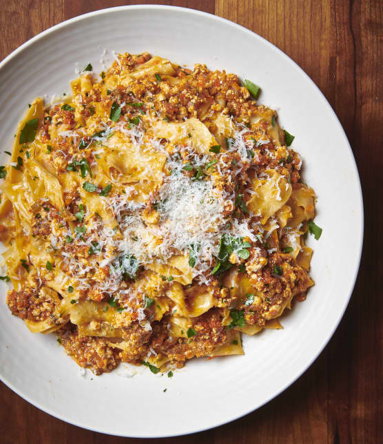 Nos 3 meilleures recettes de sauce bolognaise sans viande