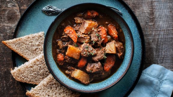 Mijoté de boeuf à la sauge et à l'anis