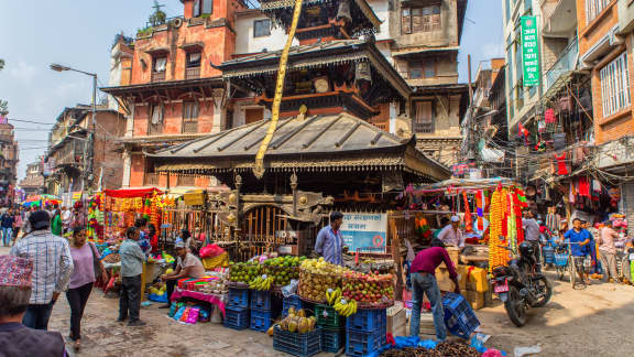 Cuisine du Népal : sur la route