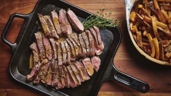 Comment cuire un steak à la poêle