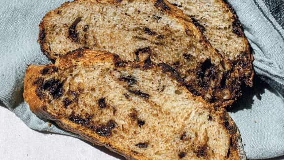 Pain cocotte aux pépites de chocolat