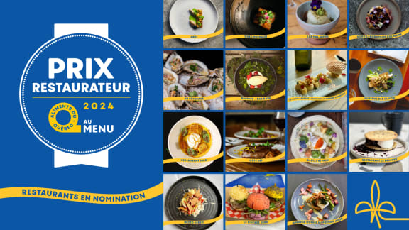 Prix restaurateur 2024 : voici les 15 restaurants en nomination