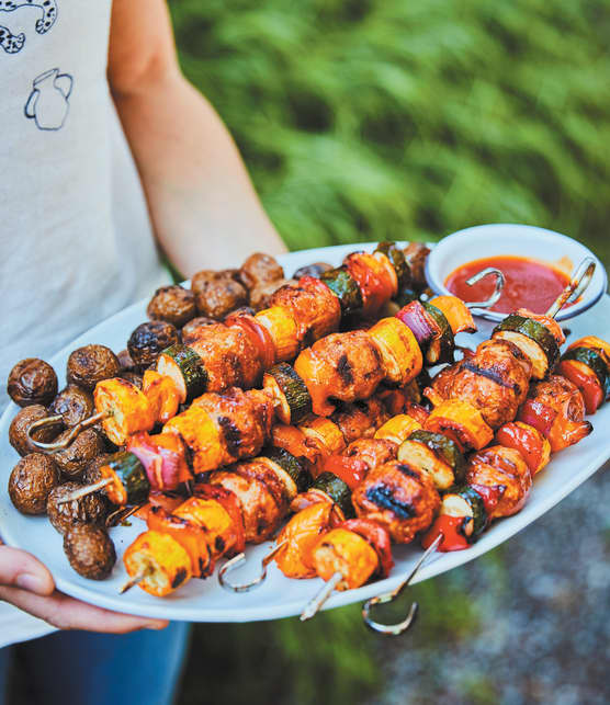 Menu de la semaine du 28 avril au 2 mai : des brochettes pour tous les goûts !