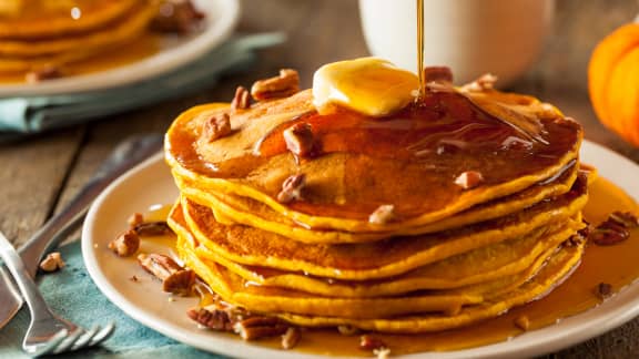 Pancake à la citrouille