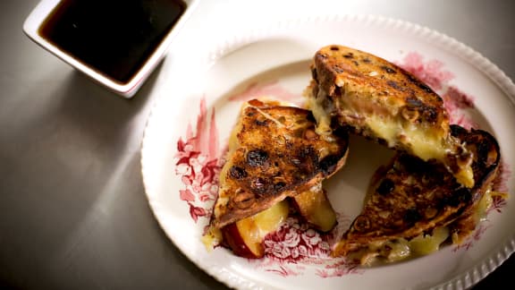 Grilled cheese « cochon »