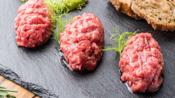 Tartare de boeuf Angus au soya