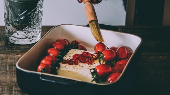 Pâtes au feta