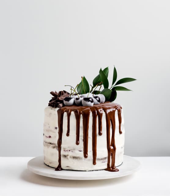 Gâteau forêt-noire au Grand Marnier