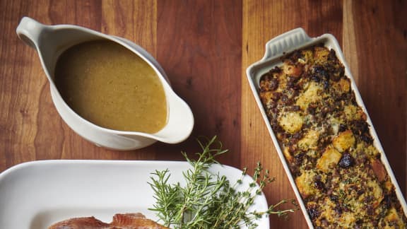 Farce à la saucisse et au parmesan