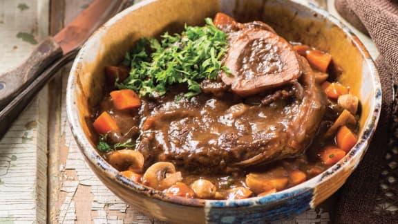 Voici la recette familiale d'osso buco de Lara Fabian