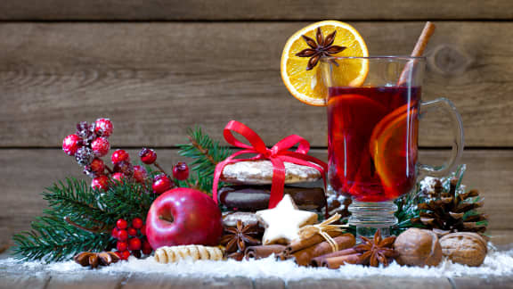 Notre Classique de Noël de fruit pour les fêtes composé de