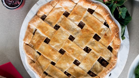 Tourtière végé aux champignons