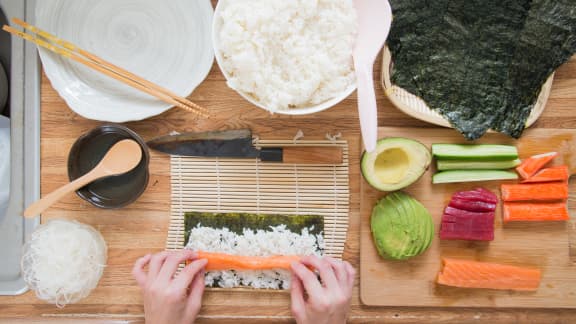 6 astuces pour bien réussir vos sushis maison