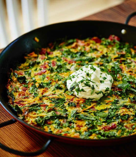 Frittata à la patate douce