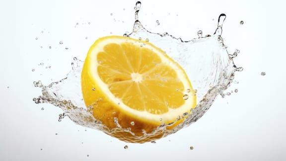 Liquide à base d'huile et citron