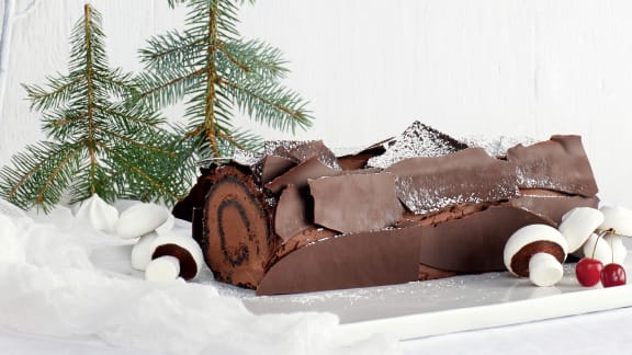 Recette de bûche de Noël royale grand cru