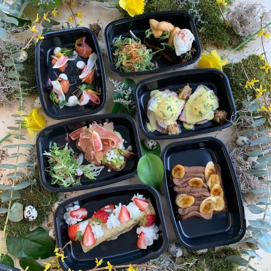 12 repas à emporter ou à se faire livrer pour le Brunch de Pâques
