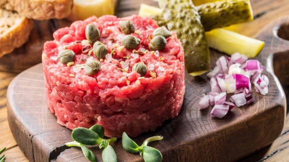 Tartare de boeuf facile