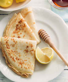 Crêpes sucrées et pancakes