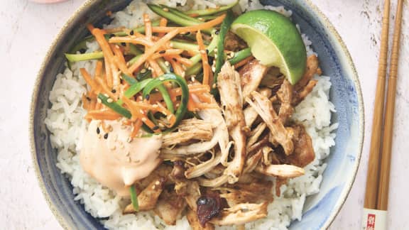 Bol de poulet Bánh mì