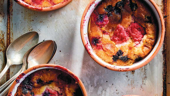 Clafoutis aux petits fruits