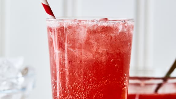 Soda à la fraise