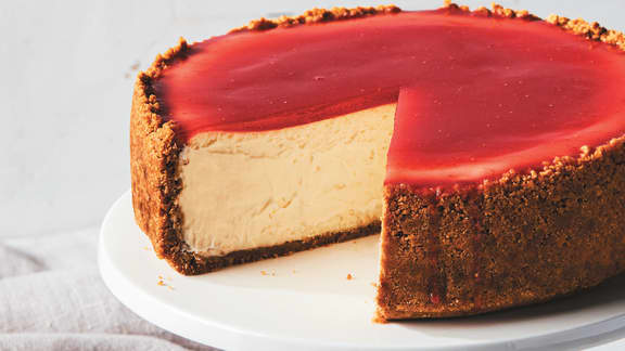 Cheesecake new-yorkais au limoncello