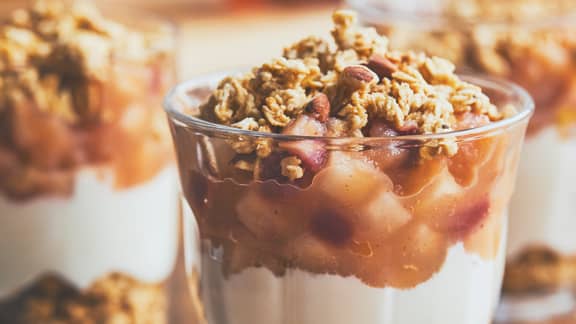 Parfait façon tarte aux pommes