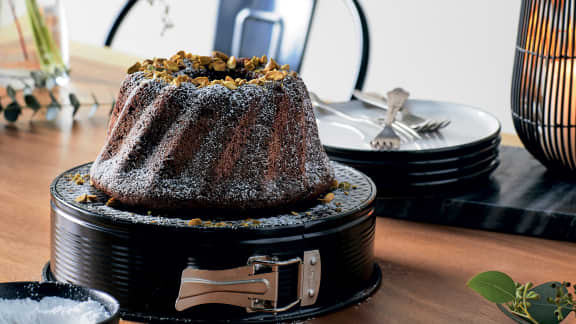 Gâteau avocat et chocolat