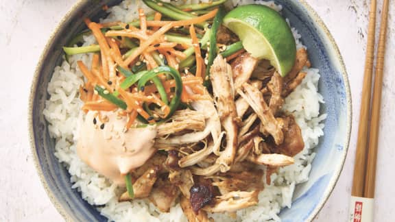 Mardi : Bol de poulet Bánh mì