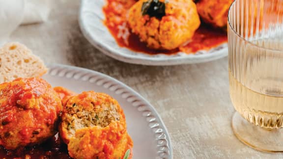Polpette Di Vitello (boulettes de veau)