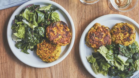 Lundi : Croquettes de thon à l’indienne