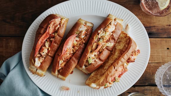 Dimanche midi : Guédilles au homard à l’asiatique