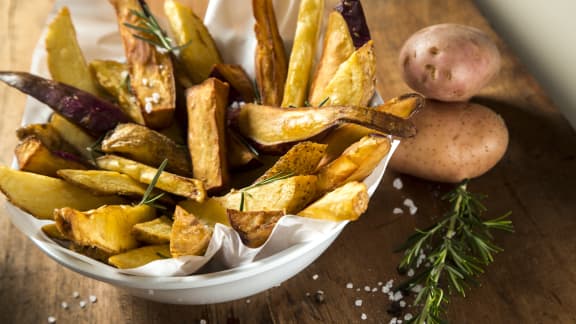 Frites de pommes de terre maison