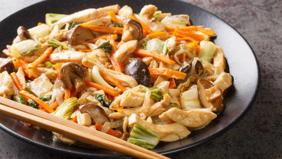 Jeudi : Chop suey au poulet