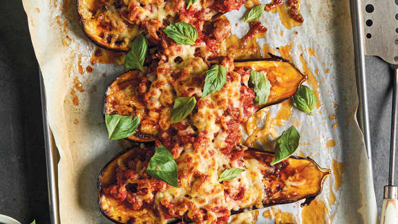 Aubergines parmigiana