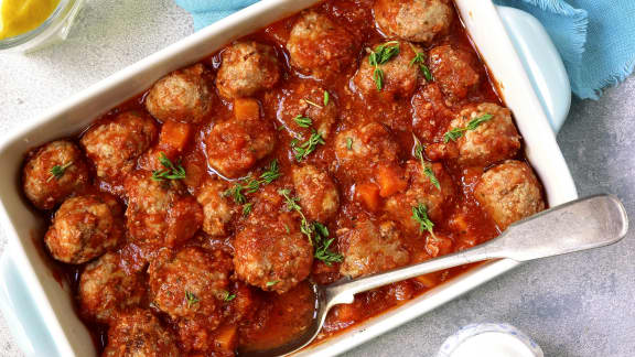 Menu de la semaine du 6 au 10 décembre : Des boulettes à toutes les sauces!