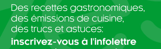 Ne manquez pas nos infolettres!